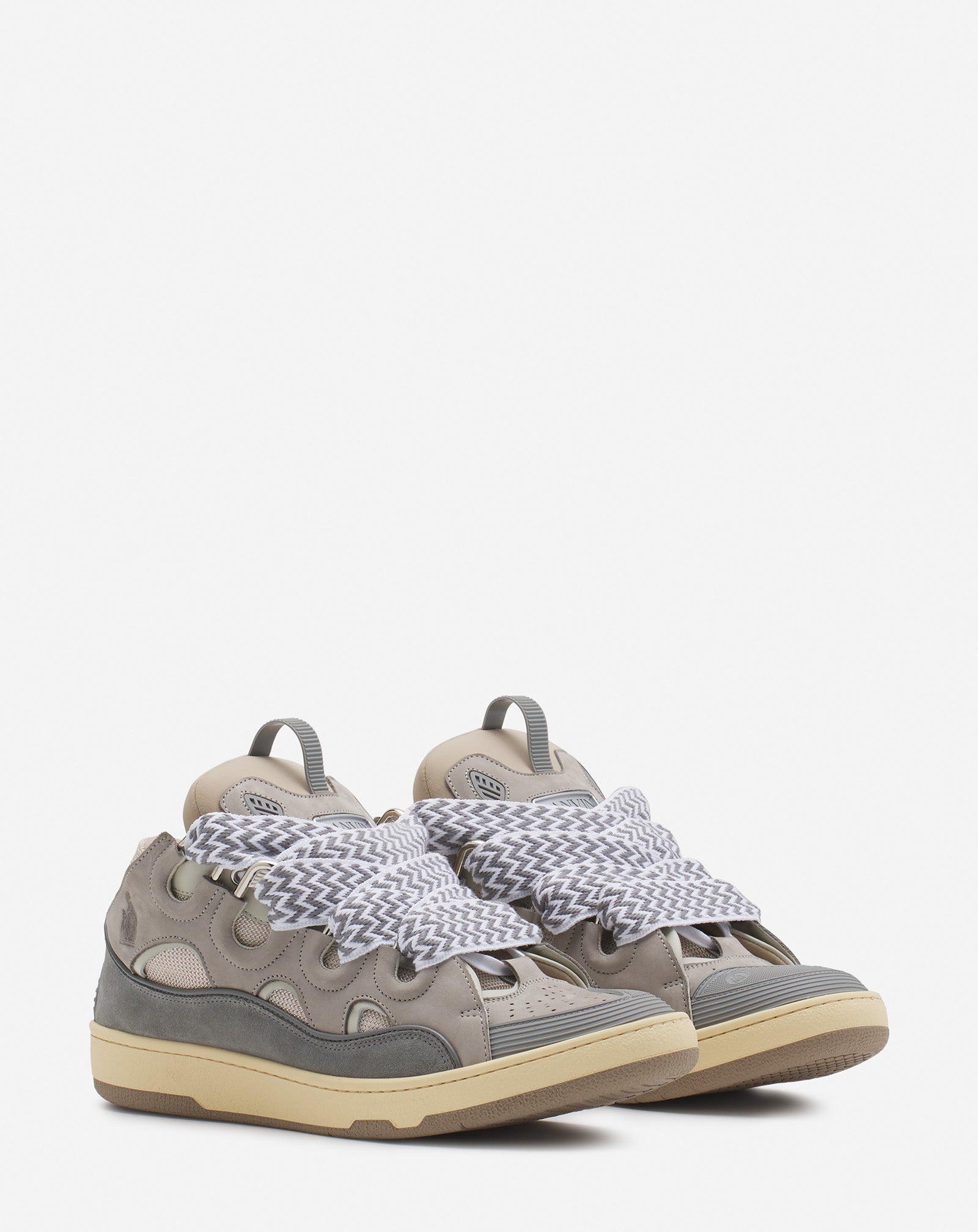 LNVN Curb Leather Gris - vue 2