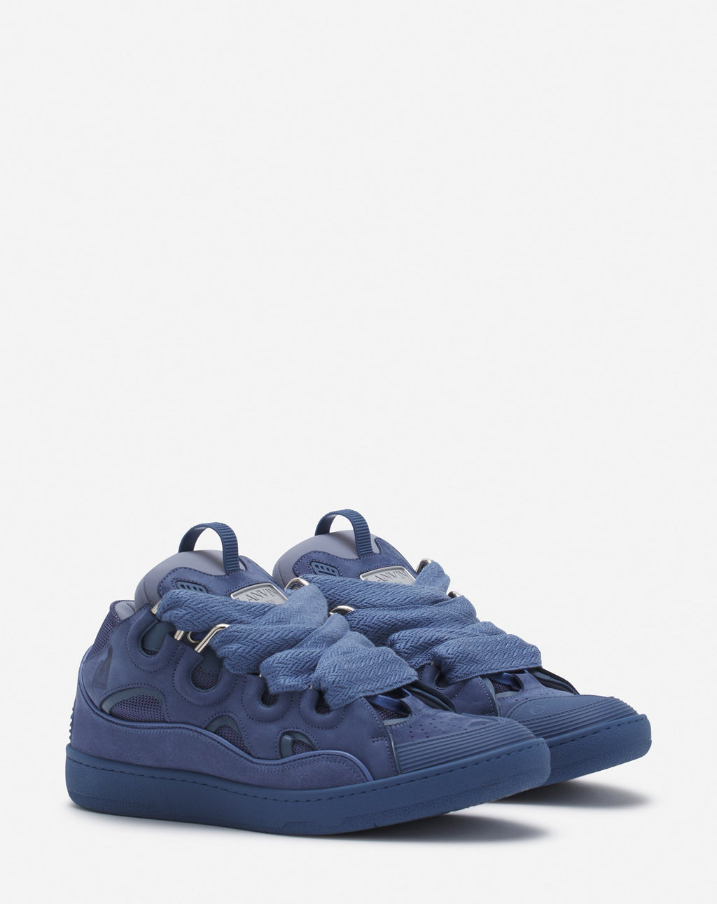 LNVN Curb Leather Bleu Marine - vue 2