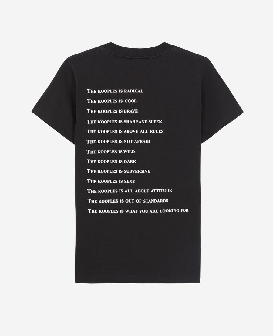 T-Shirt What Is Néon Noir - vue 3