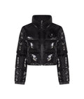 TRAPSTR Women’s Shiny Irongate Hooded Puffer Jacket