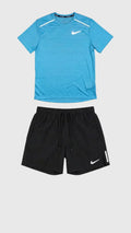 NK RUNNING Ensemble running bleu and black