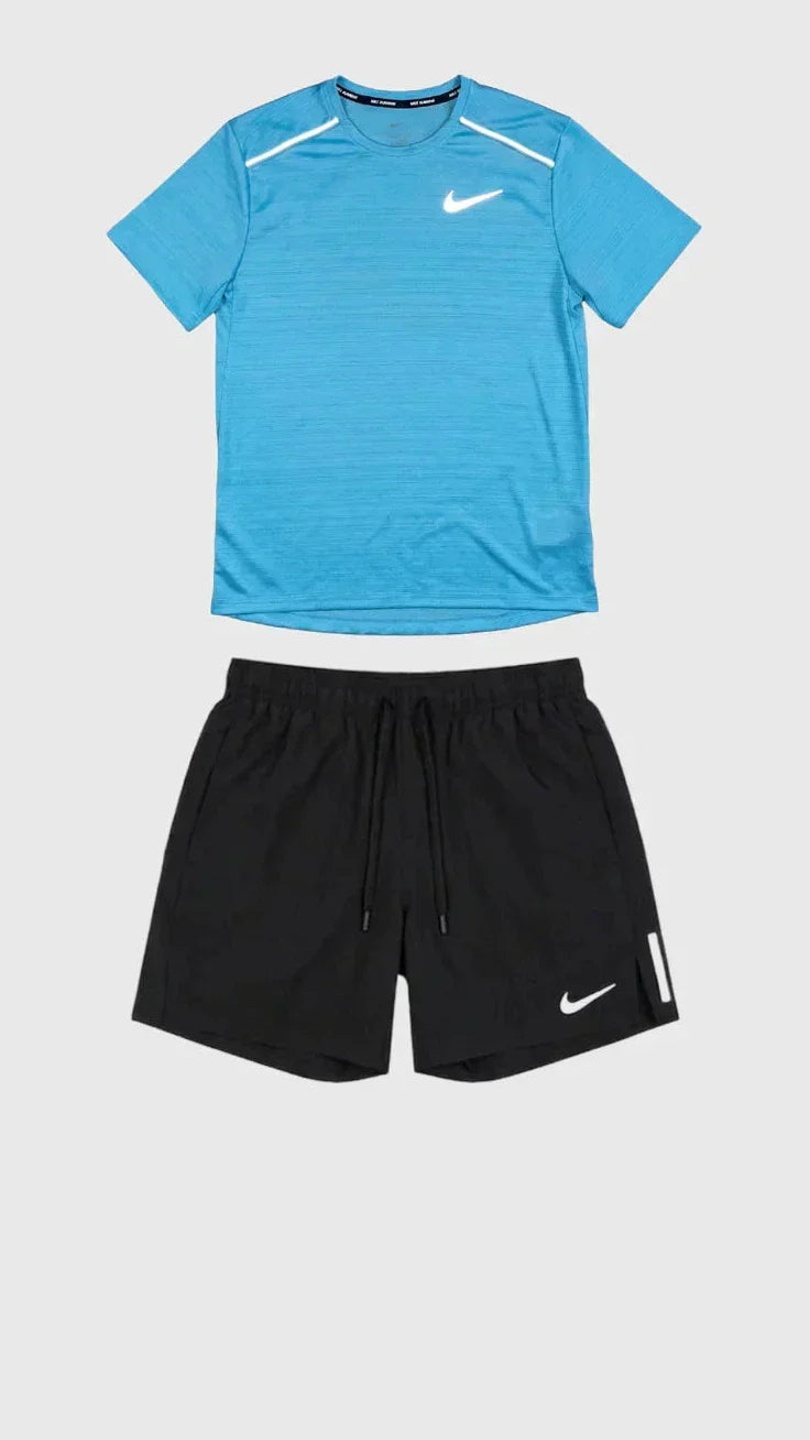 NK RUNNING Ensemble running bleu and black