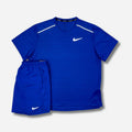 NK RUNNING Ensemble short/t-shirt running Bleu