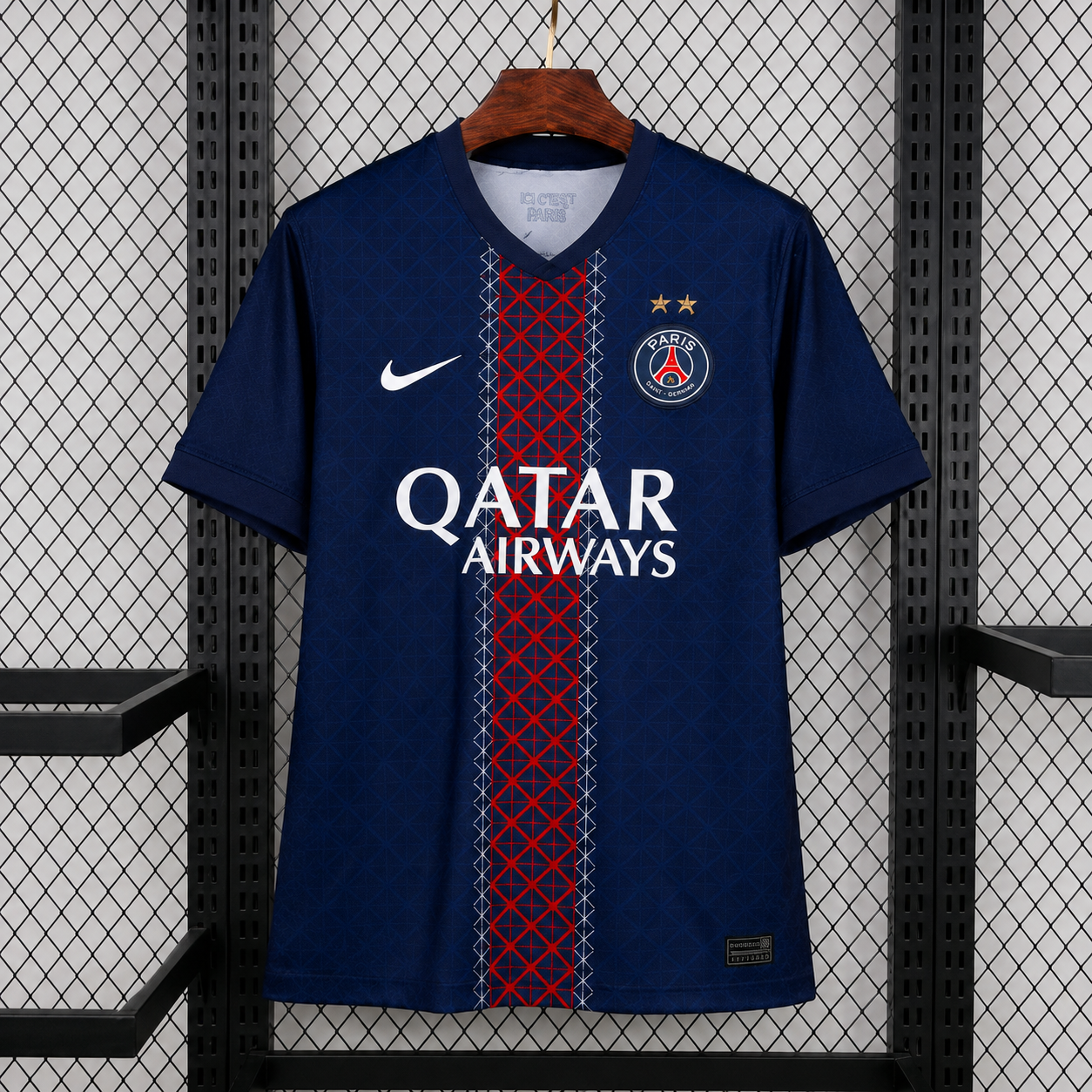Maillot PSG 2025/26 AVEC LES 2 ÉTOILES ⭐️ ⭐️ - vue 1