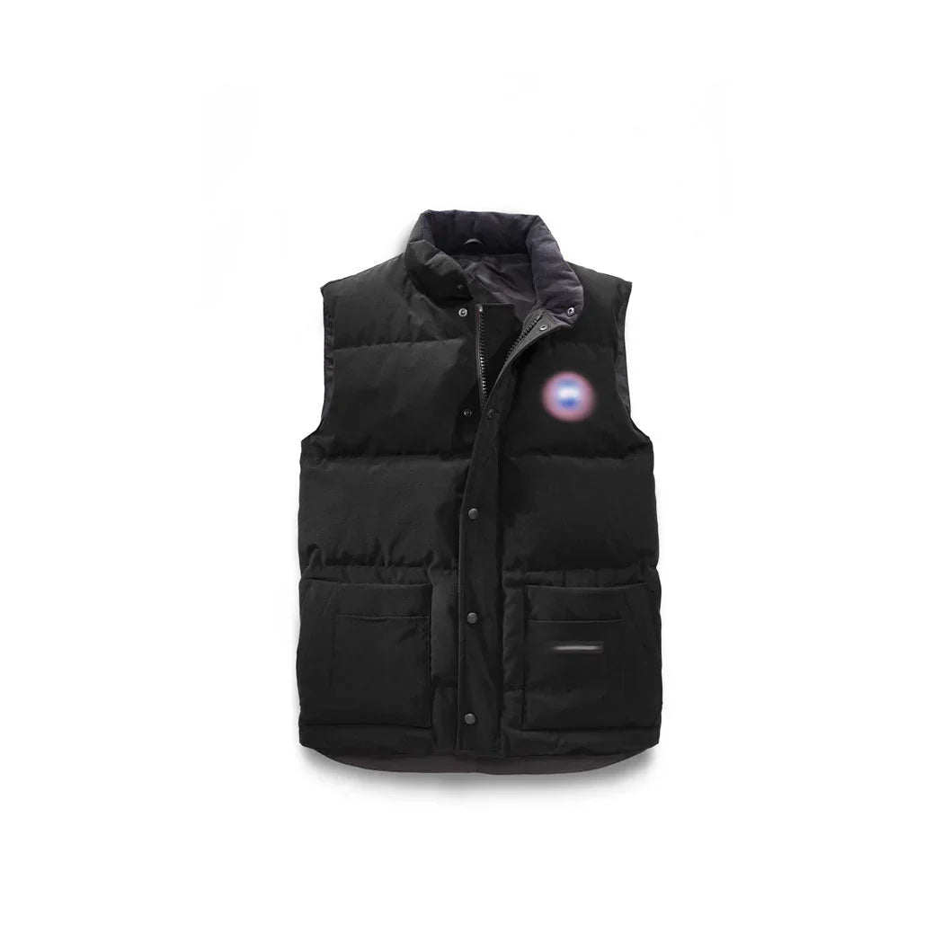 Mens Black Gilet - “GOSS”