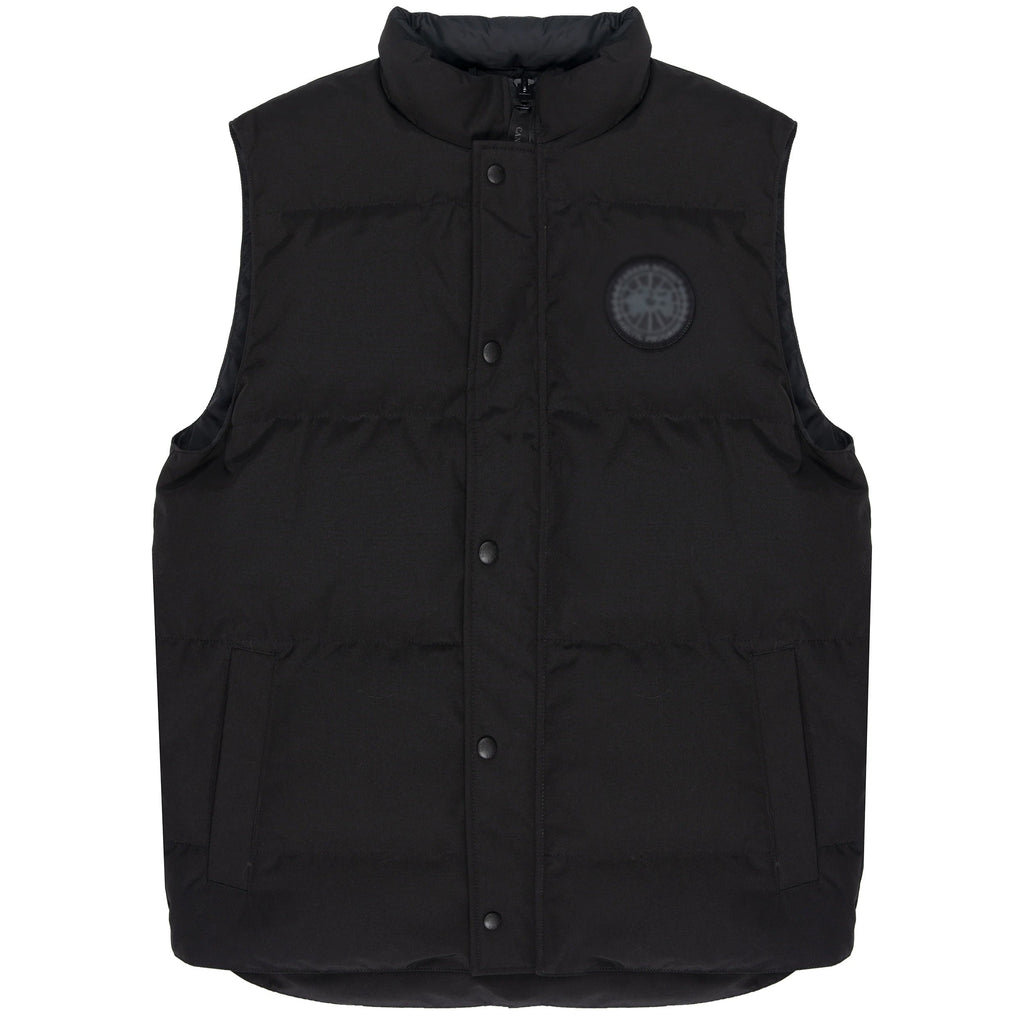 Mens Black Gilet Black Mark - “GOSS”