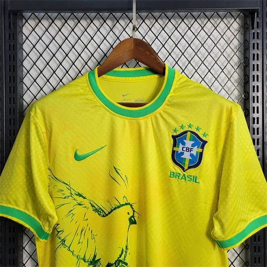 Maillot 24/25 Édition Spéciale Oiseau Jaune Du Brésil - vue 3