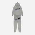 TRAPSTR Shooters Tracksuit - Grey/Blue