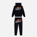 TRAPSTR Shooters Tracksuit - Black/Orange