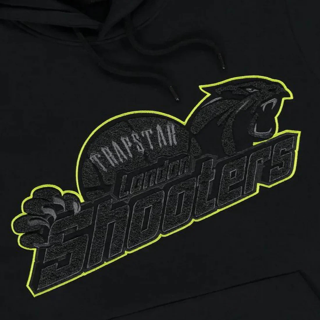 TRAPSTR Shooters Tracksuit - Black/Lime