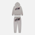 TRAPSTR Shooters Tracksuit - Grey/Red