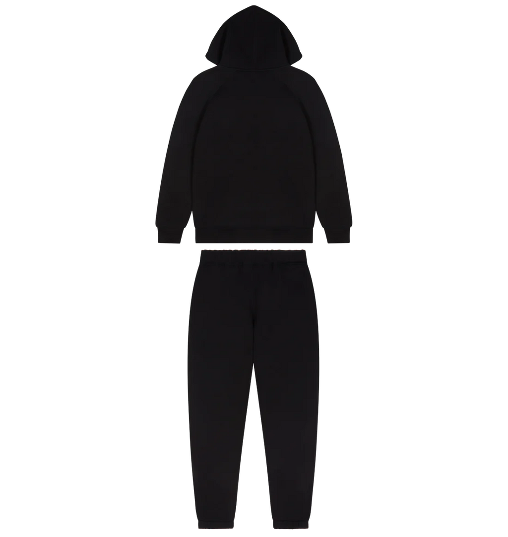 TRAPSTR Chenille Decoded Tracksuit - Black/Green