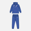 TRAPSTR Chenille Decoded Hooded Tracksuit - Blue