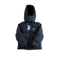 TRAPSTR Black Irongate Hooded Puffer Jacket