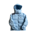 TRAPSTR Ice Blue Irongate Hooded Puffer Jacket