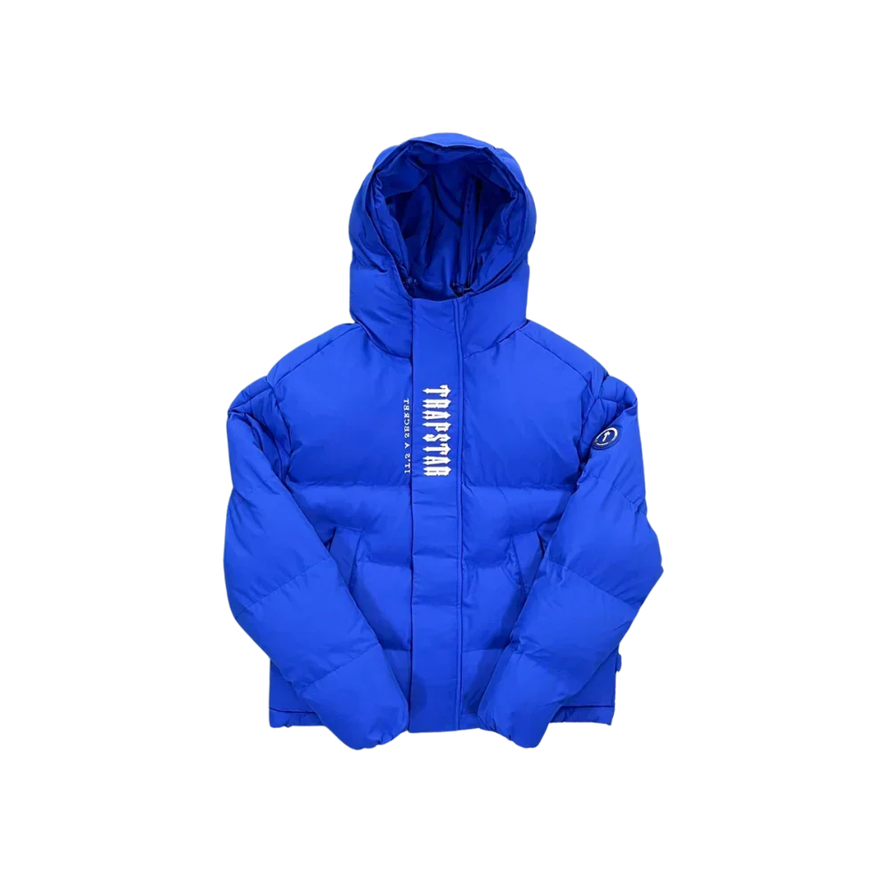 TRAPSTR Decoded Hooded Puffer Jacket 2.0 - Blue