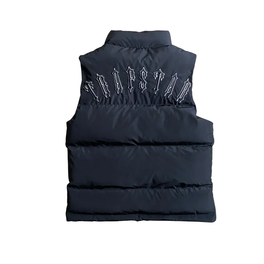 TRAPSTR Black Irongate Gilet