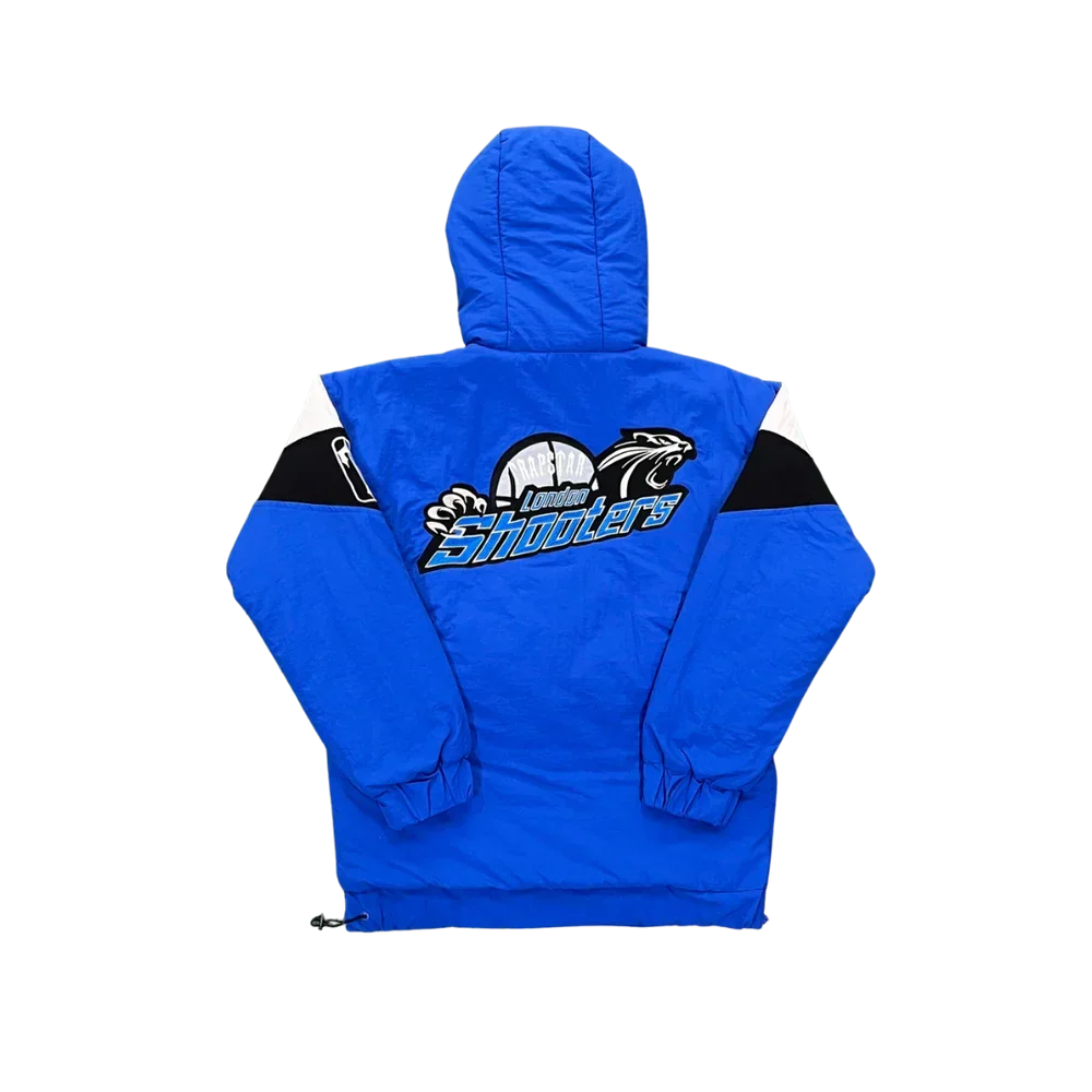 TRAPSTR 1/4 Zip Pullover Jacket - Blue