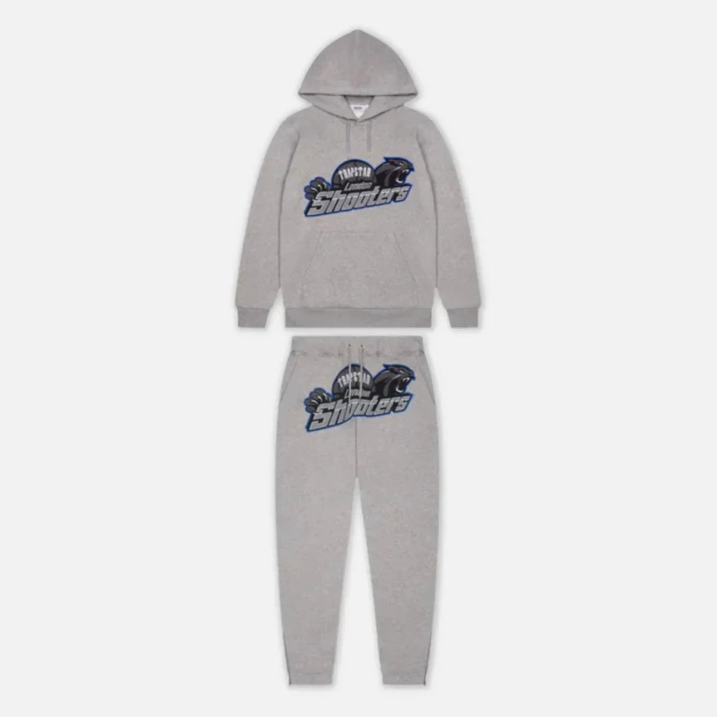 TRAPSTR Shooters Tracksuit - Grey Ice Flavours