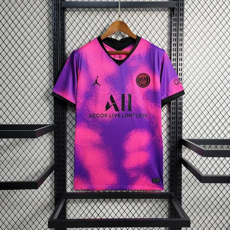 Maillot Paris Saint-Germain Saison 2020-21 édition spéciale Rose - vue 1
