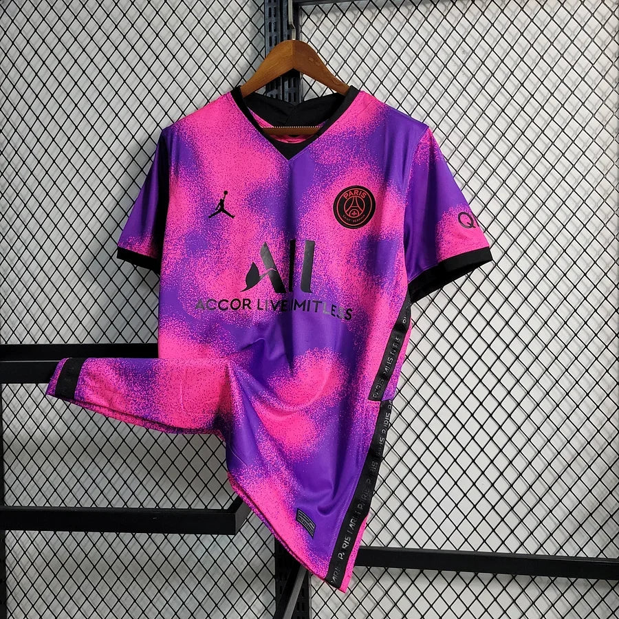 Maillot Paris Saint-Germain Saison 2020-21 édition spéciale Rose - vue 2
