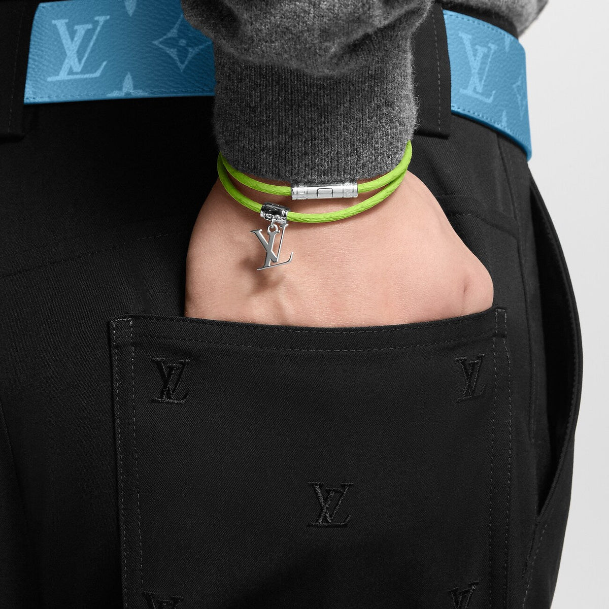 LV - Bracelet Monogram Double Tour Jaune
