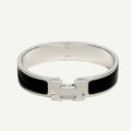 Hermès -  Clic H Bracelet Noir