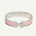 Hermès -  Clic H Bracelet Rose Candeur