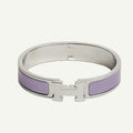 Hermès -  Clic H Bracelet Lilas