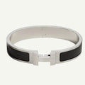 Hermès - Bracelet Clic HH Noir Mat