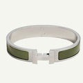 Hermès - Bracelet Clic HH Loden Mat