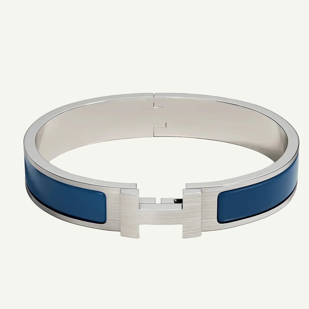 Hermès - Bracelet Clic HH Ultramarine Mat