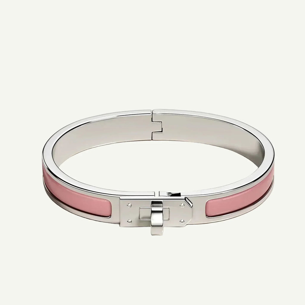Hermès - Bracelet Mini Clic Kelly Rose Beauté 2