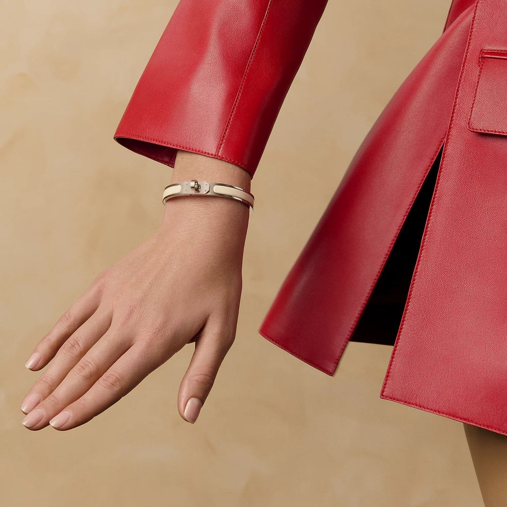 Hermès - Bracelet Mini Clic Kelly Crème 2