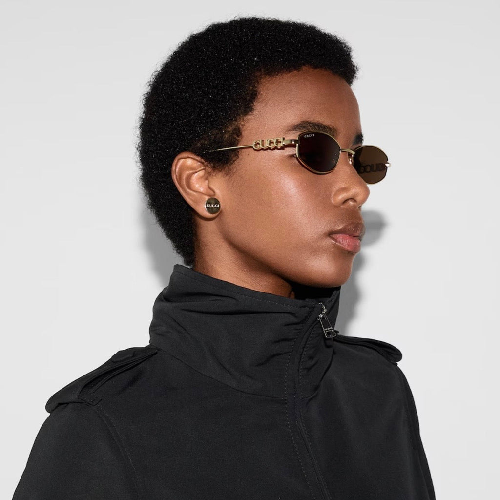 Lunettes de soleil ovales v3 - vue 2