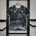 Maillot Real Madrid Noir & Gris Panther 2024/25 - vue 1