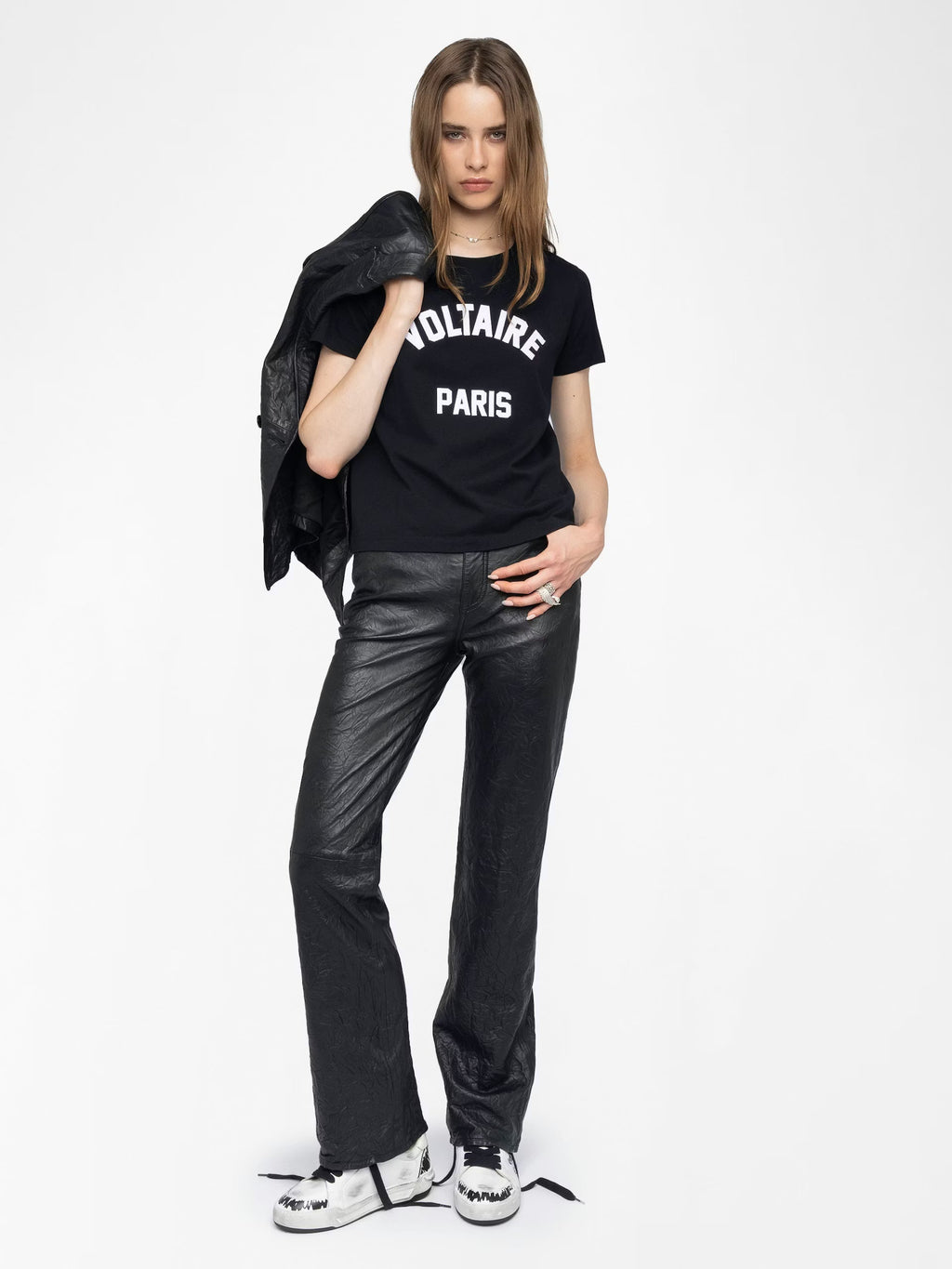 T-Shirt Alys Noir - vue 3