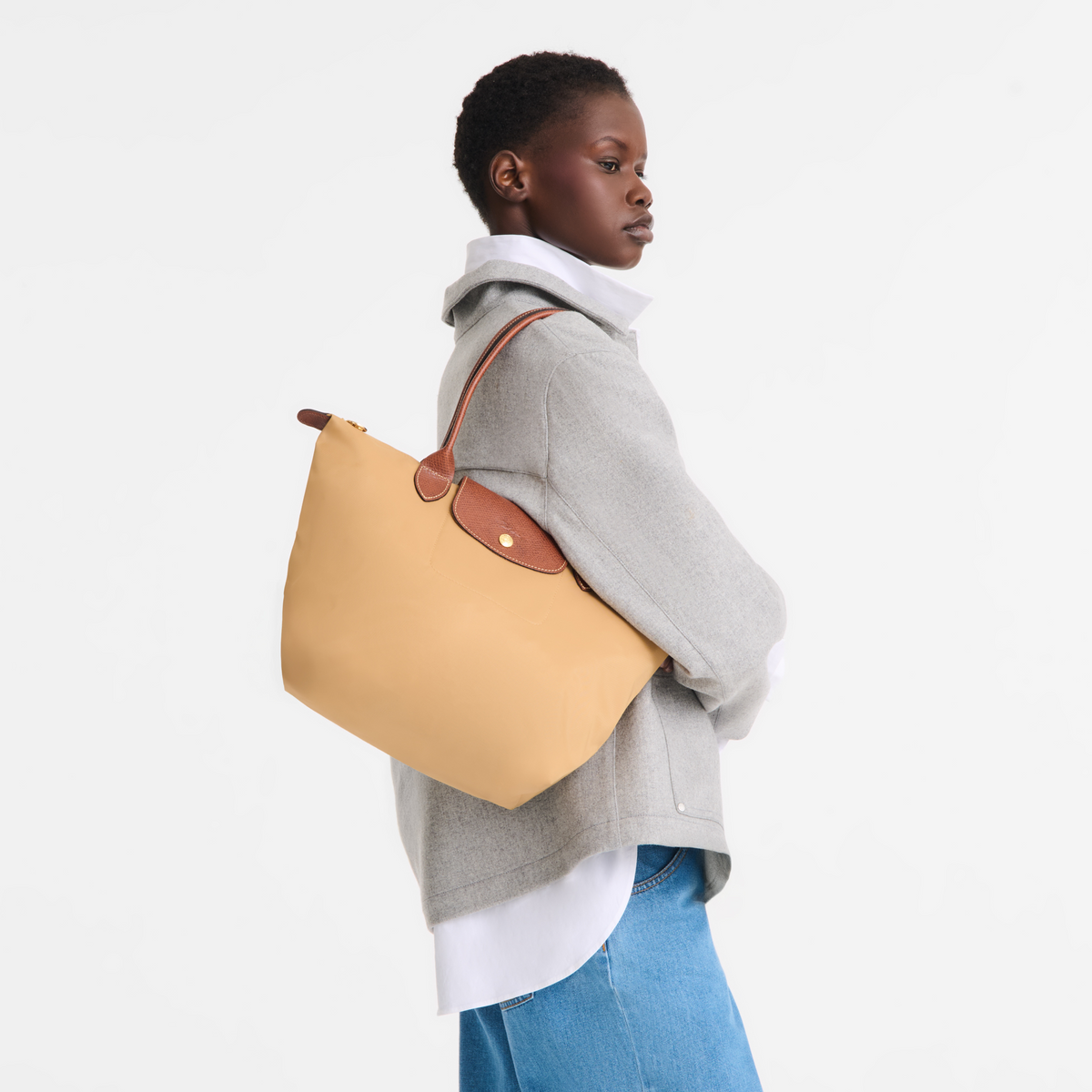 Sac Cabas M Le Pliage Original - Marine