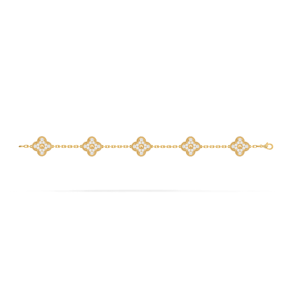 Van Cleef - Vintage Alhambra 5 motifs Diamant