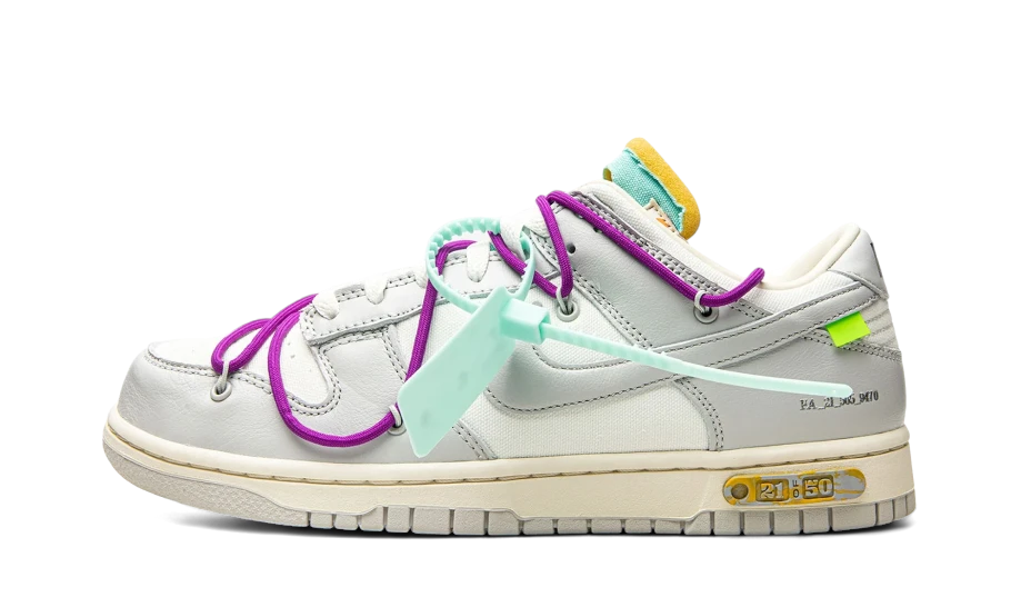NK x OF-WHIT Dunk Low lot 21