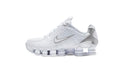 NK Shox Tl White Metallic Silver Orange