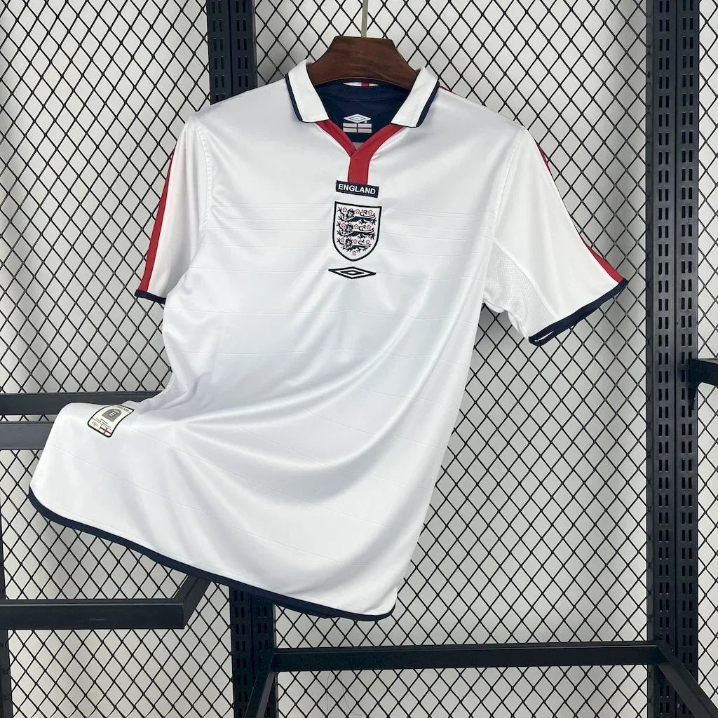 Maillot Angleterre foot 2004 retro - vue 1