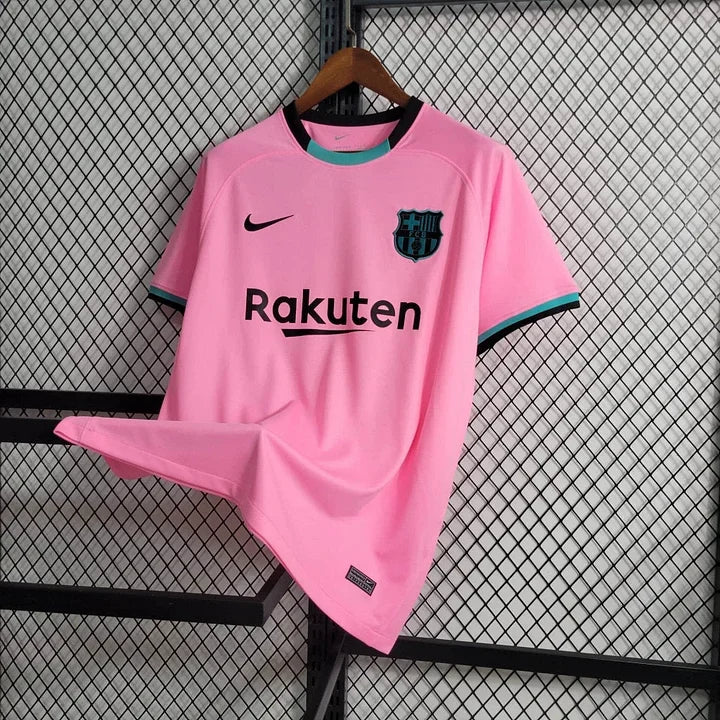 Maillot FC Barcelone 2020 2021 Rose - vue 2