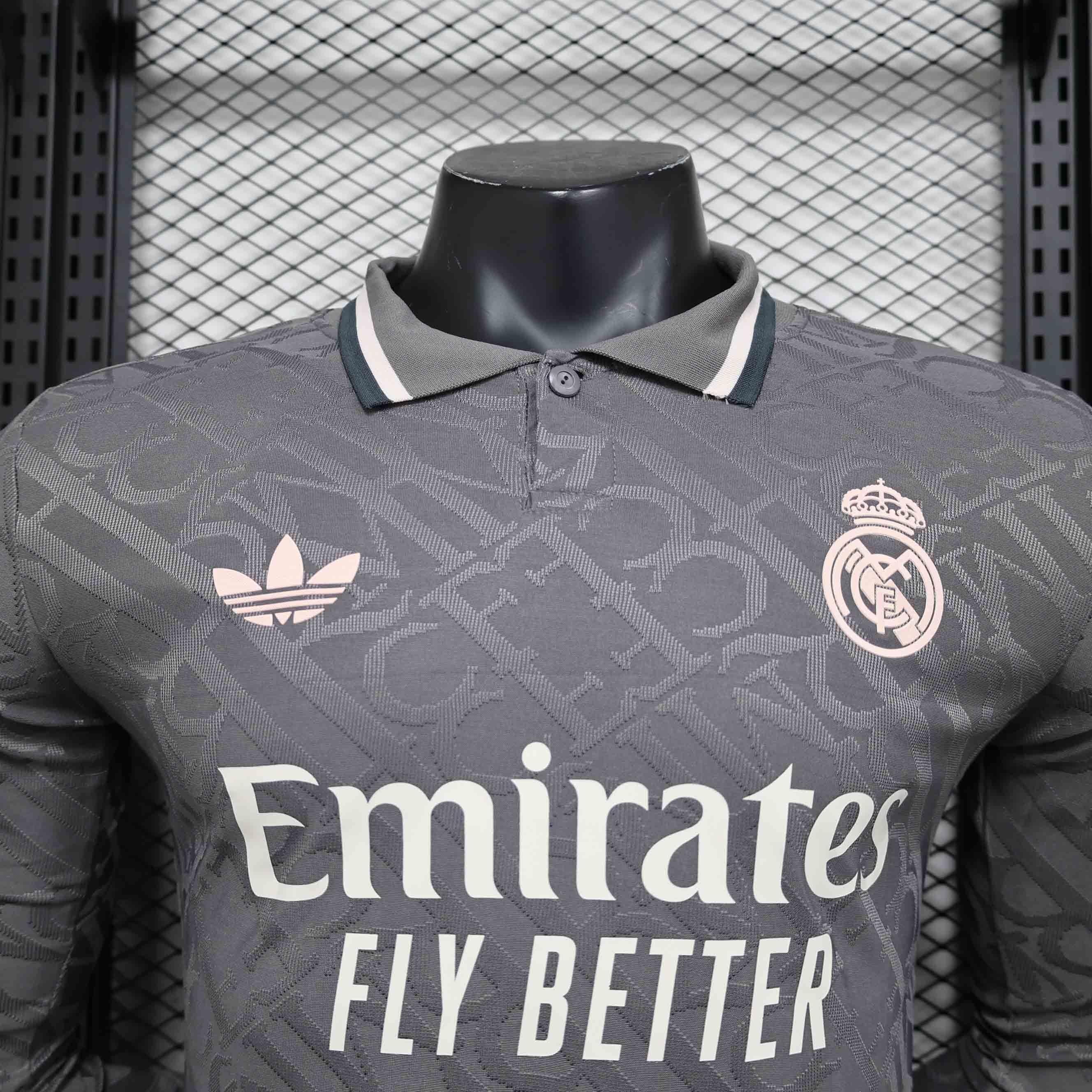 Maillot Real Madrid manches longues 2024-25 - vue 3