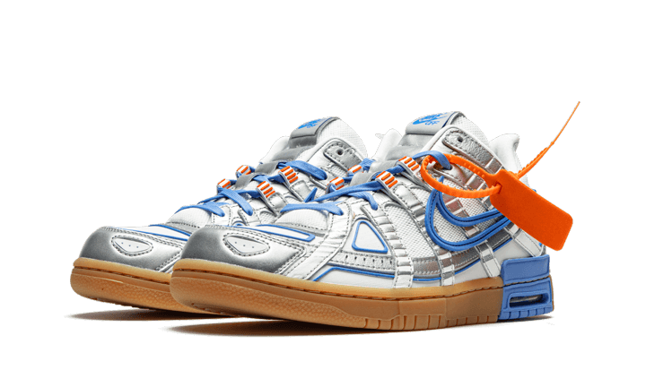 NK x OF-WHIT Dunk Low Air Rubber UNC