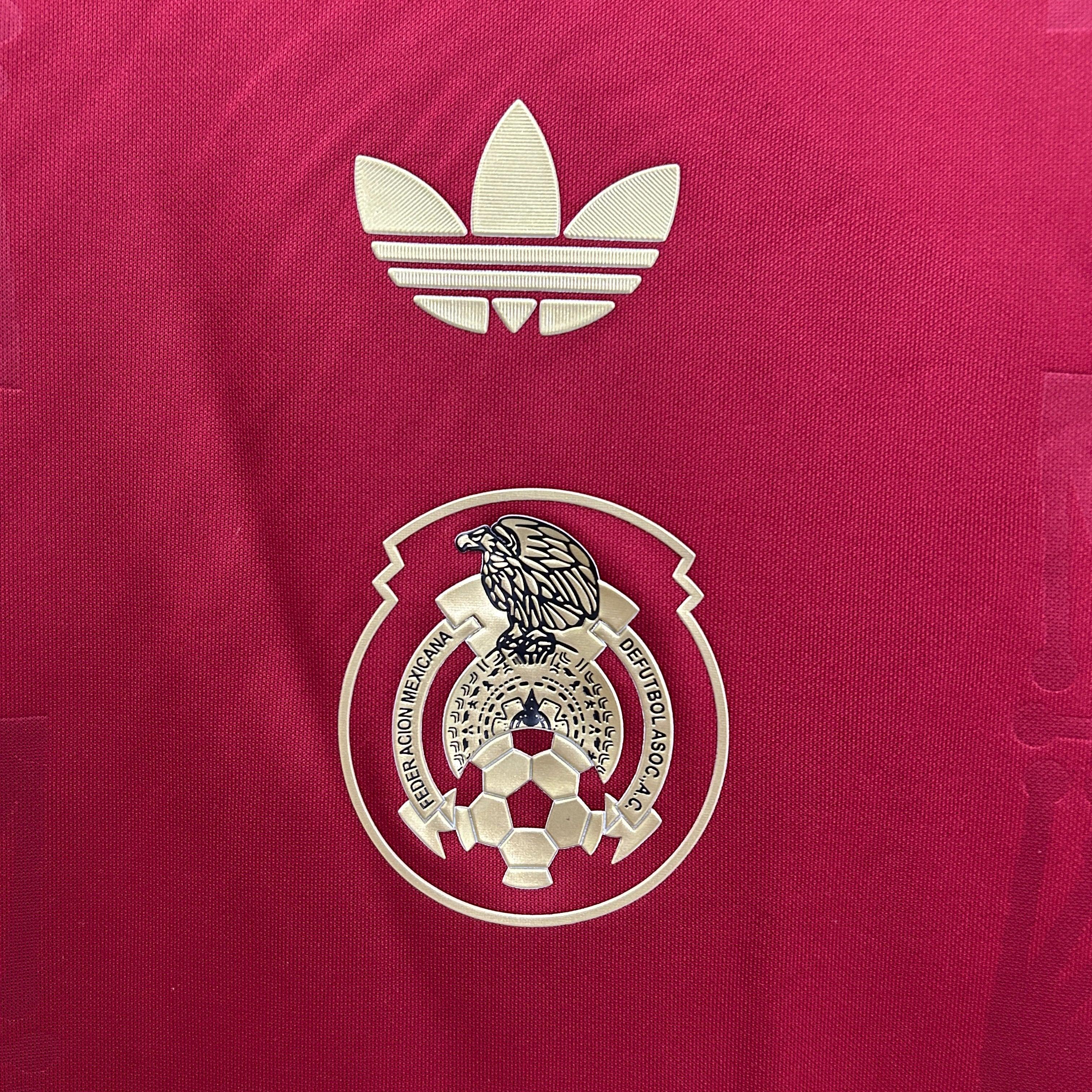 Maillot Mexique Concept Rouge 2025 - vue 2
