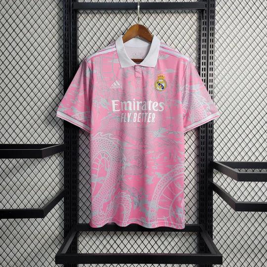 Maillot Real Madrid saison 2023-2024 édition spéciale Dragon rose - vue 1