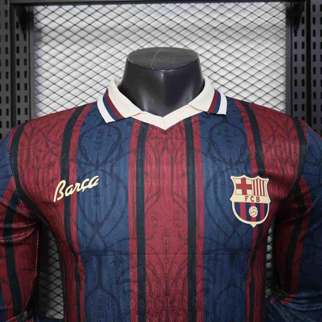 Maillot FC Barcelone manches longues concept 2025-26 - vue 3