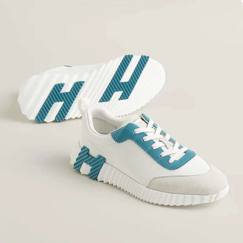 Sneakers HS SNEAKERS blanc / bleu minéral