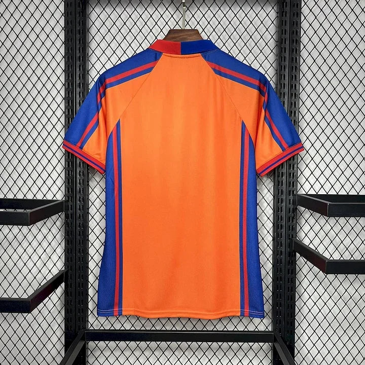 Maillot foot FC Barcelone rétro 1998 Retro - vue 2